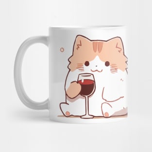 Cat Wine Mug